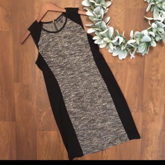 Eileen Fisher Dresses & Skirts - Eileen Fisher midi dress tweedy ponte knit